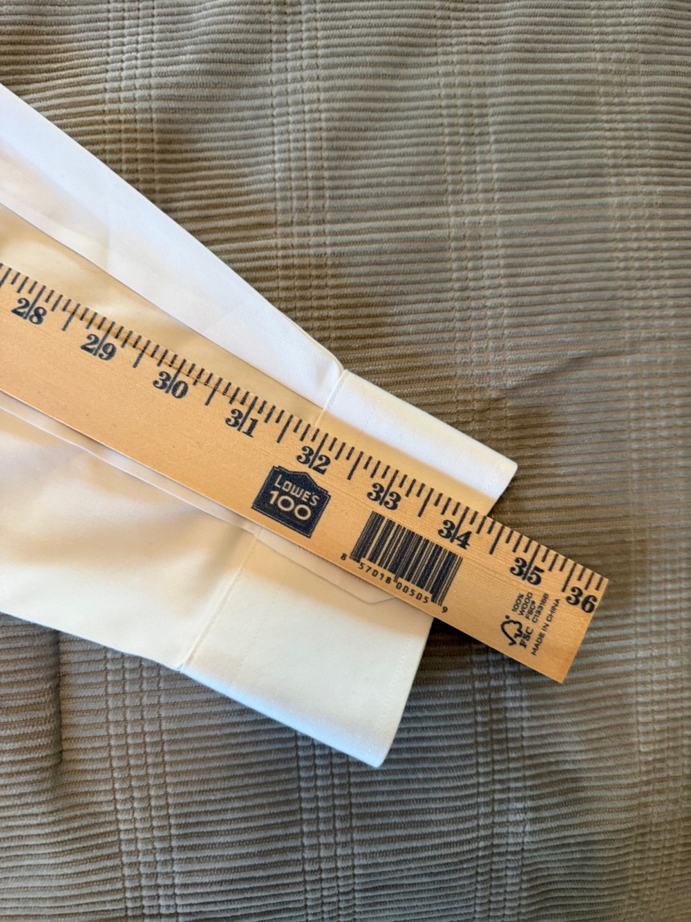 Nordstrom Smartcare Wrinkle-Free Dress Shirt – NWT – Men’s 16 / 34-35 - Picture 6 of 10
